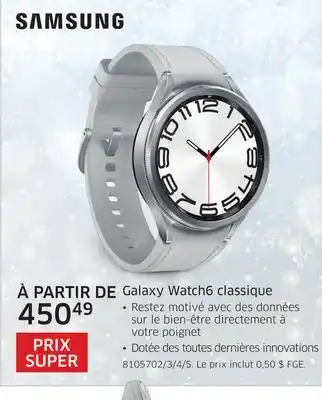 The Source Galaxy watch6 classique samsung offer