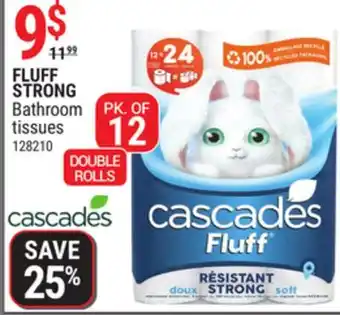 Rossy Cascades fluff strong bathroom tissues offer