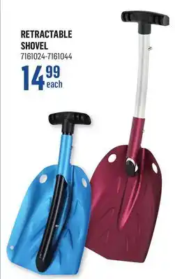 Canac Retractable shovel offer