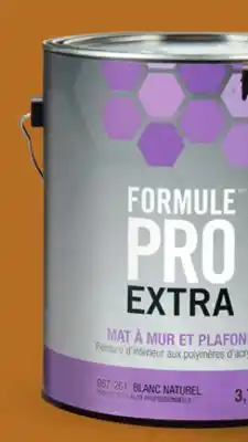 Canac Formule pro extra wall and ceiling latex paint 3.7 l offer