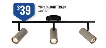 Canac York 3-light track offer