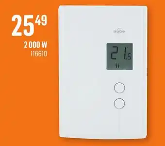 Canac 2000w electronic thermostat offer