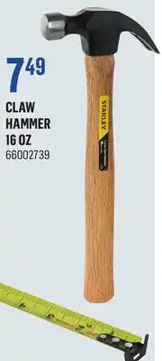 Canac Claw hammer 16 oz offer