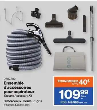 Patrick Morin Vacuum accessory kit offer