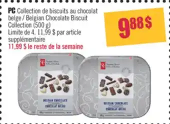 Pharmaprix Pc belgian chocolate biscuit collection offer