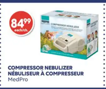 Wellwise by Shoppers Compressor nebulizer nébuliseur à compresseur medpro offer
