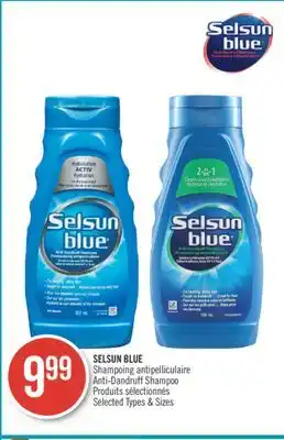Pharmaprix Selsun blue anti-dandruff shampoo offer