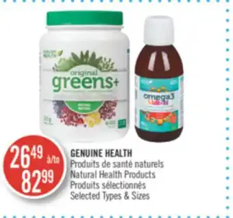 Pharmaprix Genuine health natural health products offer