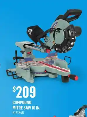 Canac Compound mitre saw 10 in offer