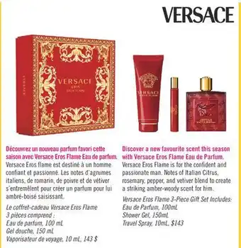 Pharmaprix Discover a new favourite scent this season with versace eros flame eau de parfum offer