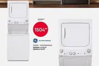 Meubles RD Ge appliances washer 4.4 cu ft dryer 5.9 cu ft offer