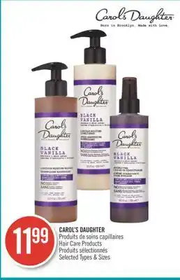 Pharmaprix Carol's daughter hair care products offer