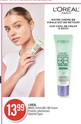 Pharmaprix L'oréal magic bb cream offer