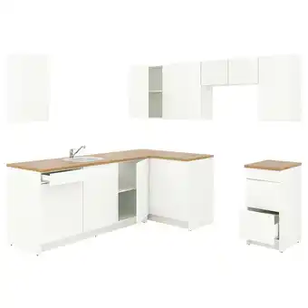 IKEA Knoxhult corner kitchen, white offer