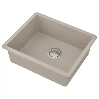 IKEA Kilsviken inset sink, 1 bowl, gray/beige quartz composite, 22x18 1/8 offer