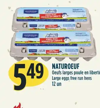 Marché Adonis Naturoeuf oeufs larges poule en liberté offer