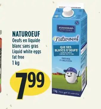 Marché Adonis Naturoeuf oeufs en liquide blanc sans gras offer