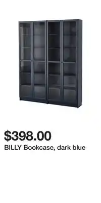 IKEA Billy bookcase, dark blue offer