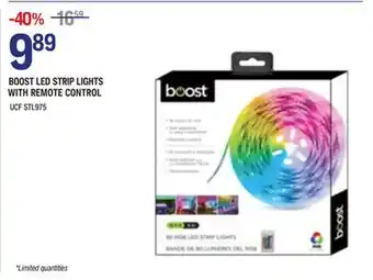 NAPA Auto Parts Boost led strip lights with remote control offer