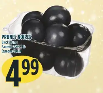 Marché Adonis Prunes noires offer