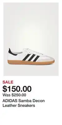 Holt Renfrew Adidas samba decon leather sneakers offer