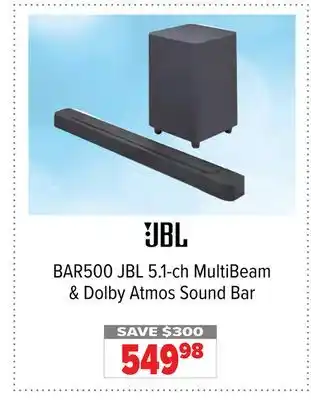 2001 Audio Video Jbl 5.1-ch multibeam & dolby atmos sound bar offer