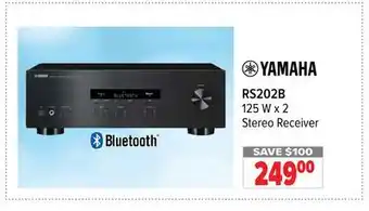 2001 Audio Video Yamaha 125 w x 2 stereo receiver offer