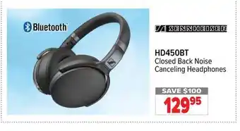 2001 Audio Video Sennheiser closed back noise canceling headphones offer