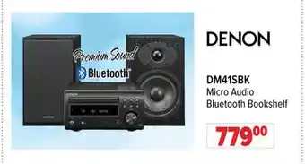 2001 Audio Video Denon micro audio bluetooth bookshelf offer
