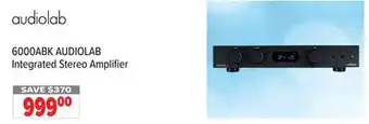 2001 Audio Video Audiolab integrated stereo amplifier offer