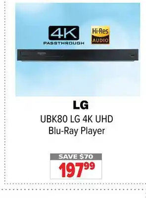 2001 Audio Video Lg 4k uhd blu-ray player offer