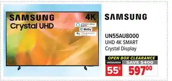 2001 Audio Video Samsung 55 uhd 4k smart crystal display offer