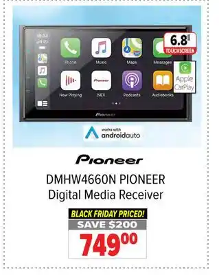 2001 Audio Video Pioneer digital media receiver offer