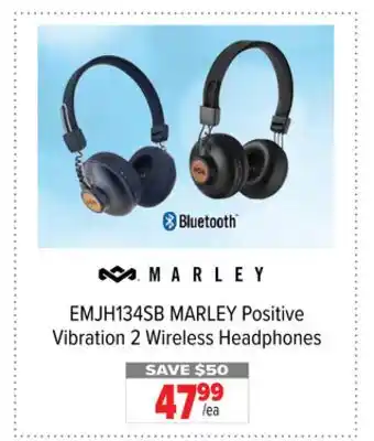 2001 Audio Video Marley positive vibration 2 wireless headphones offer