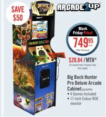 The Brick Arcade1up big buck hunter pro deluxe arcade cabinet offer