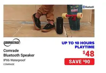 Visions Electronics Soundstage comrade bluetooth speaker offer