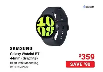 Visions Electronics Samsung galaxy watch6 bt 44mm (graphite) offer