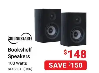 Visions Electronics Soundstage bookshelf speakers offer