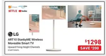 Visions Electronics Lg art10 stanbyme wireless moveable smart tv offer