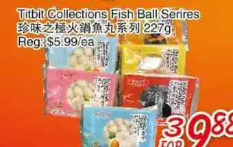 Foody Mart Titbit collections fish ball serires offer