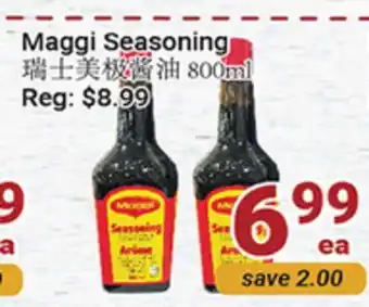 Oceans Fresh Food Market Maggi seasoning offer