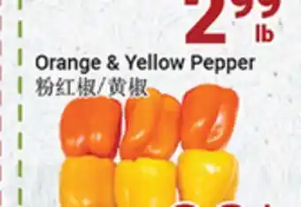 Oceans Fresh Food Market Orange & yellow pepper offer