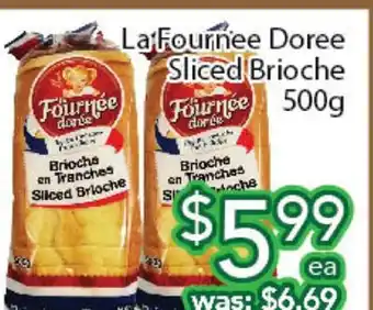 Ample Food Market La fournee doree sliced brioche offer