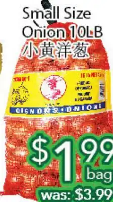 Ample Food Market Small size onion offer