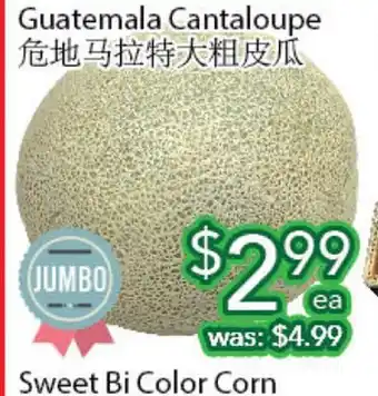 Ample Food Market Guatemala cantaloupe offer