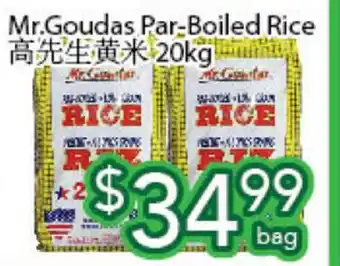 Ample Food Market Mr. goudas par-boiled rice offer
