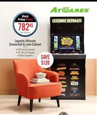 The Brick Atgames legends ultimate connected arcade offer