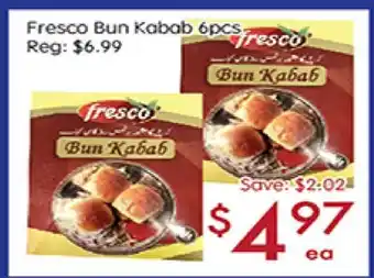 Sunny Food Mart Fresco bun kabob offer