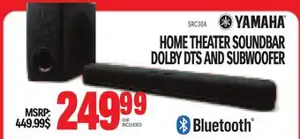 Centre Hi-Fi Yamaha home theater soundbar dolby dts and subwoofer offer