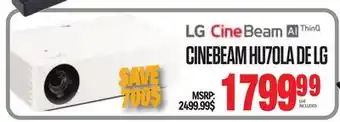 Centre Hi-Fi Cinebeam hu70la de lg offer